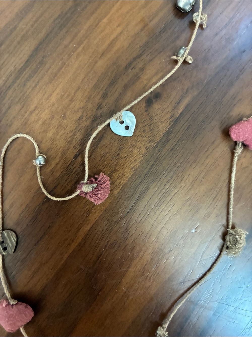 Magnolia Pearl Pink & Turquoise Beaded Long Necklace - Picture 5 of 6